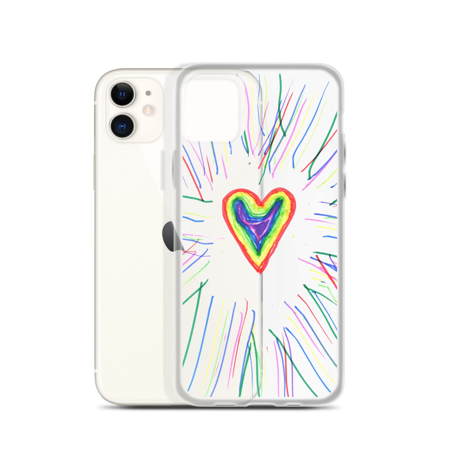 Heart Collection - Clear Case for iPhone®