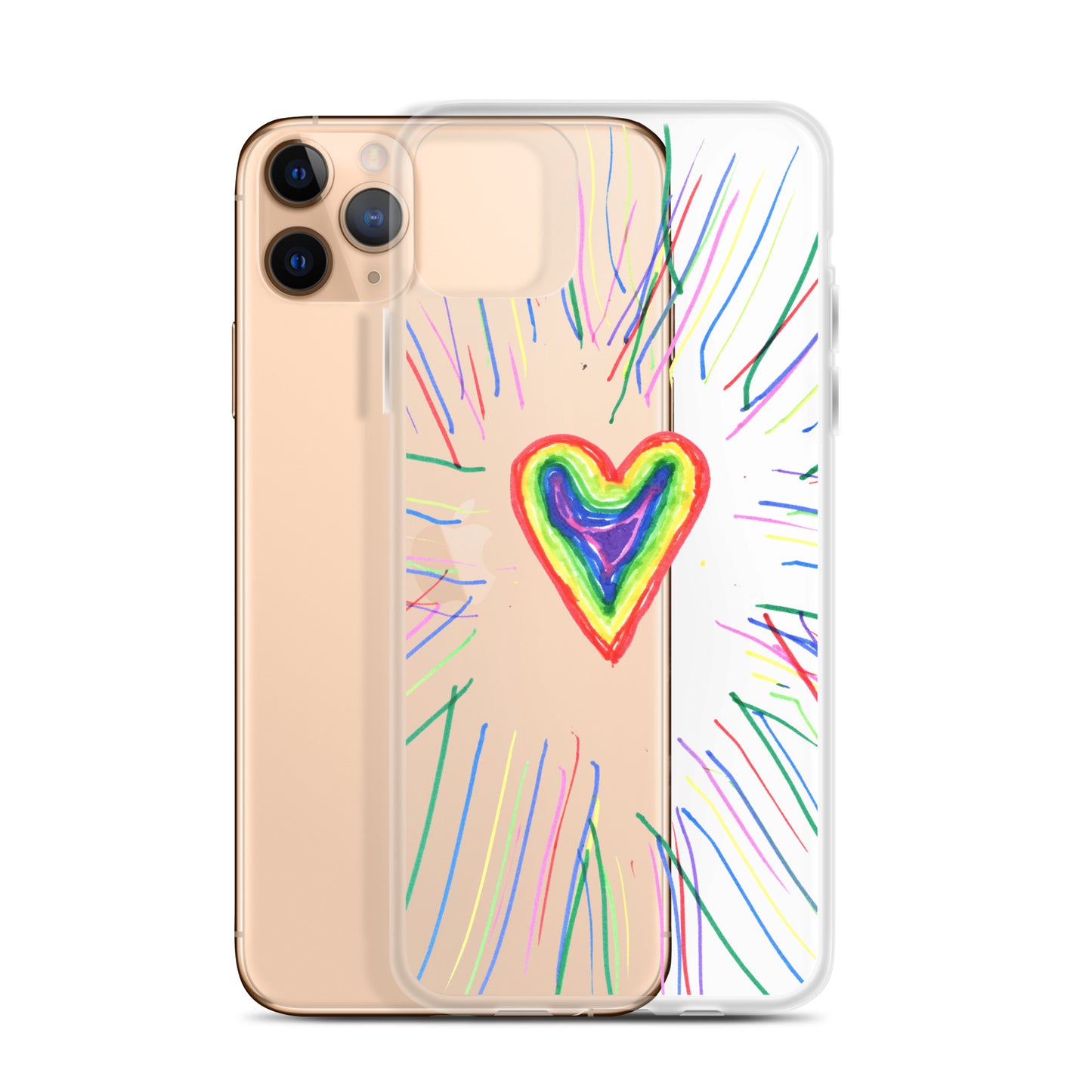 Heart Collection - Clear Case for iPhone®