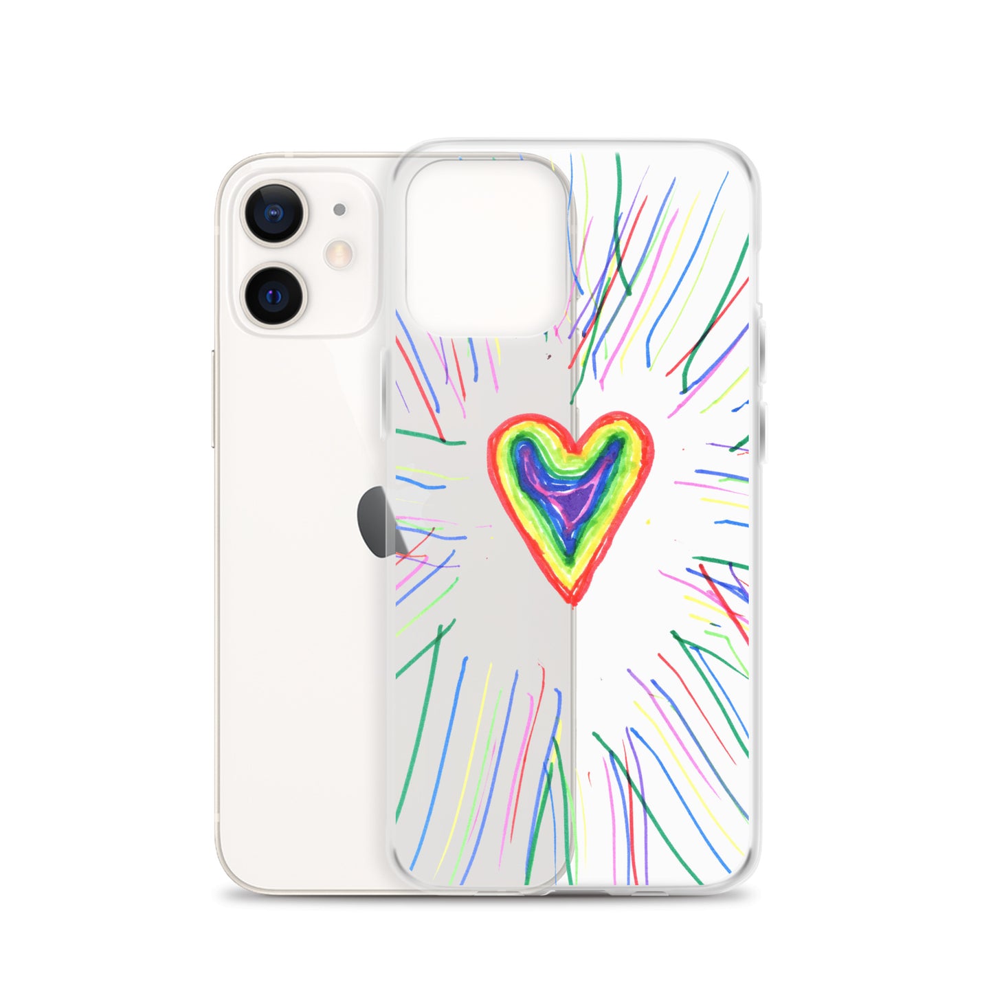 Heart Collection - Clear Case for iPhone®