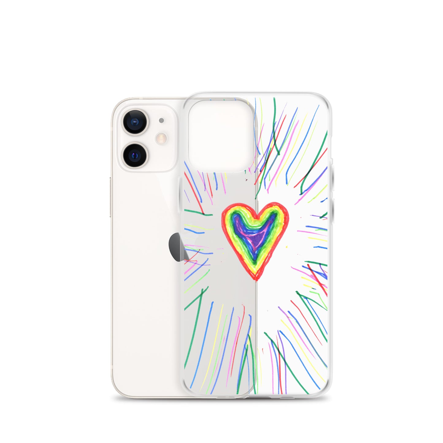 Heart Collection - Clear Case for iPhone®