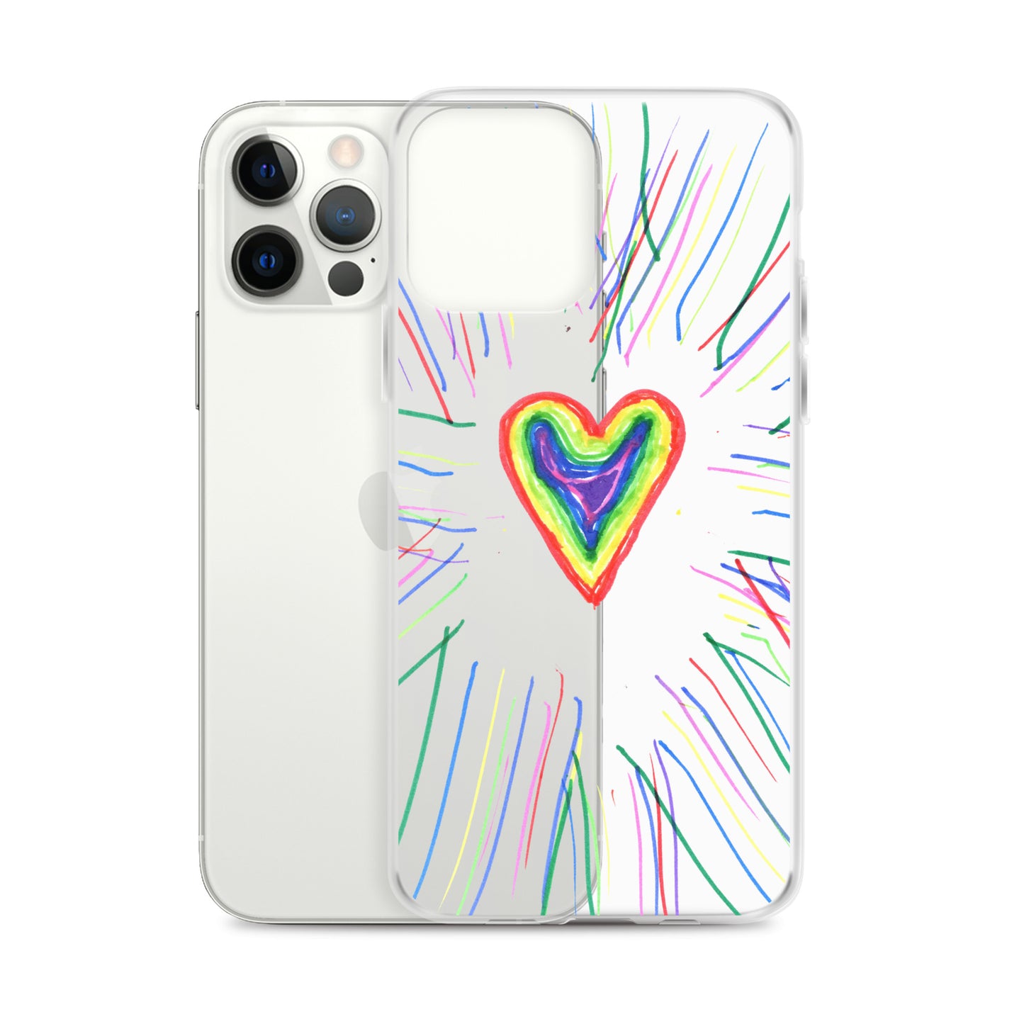 Heart Collection - Clear Case for iPhone®