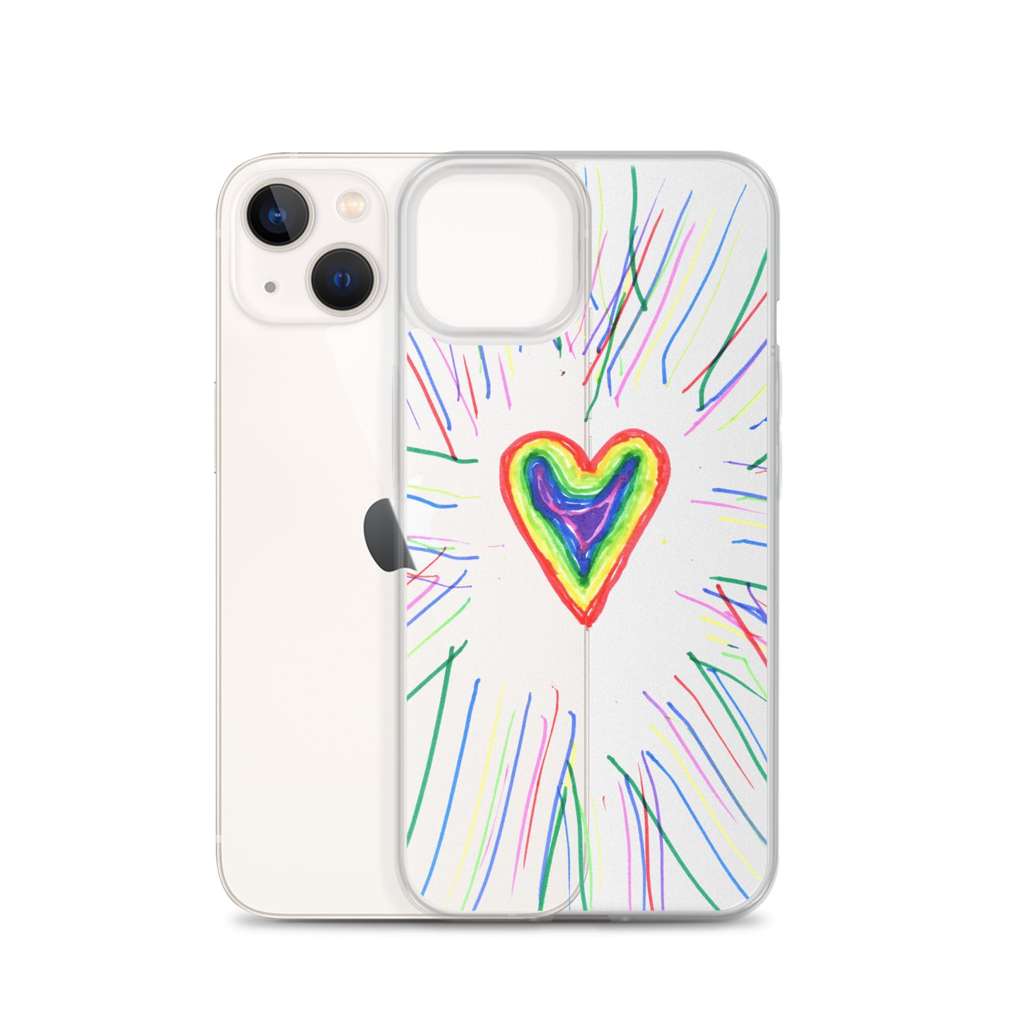 Heart Collection - Clear Case for iPhone®