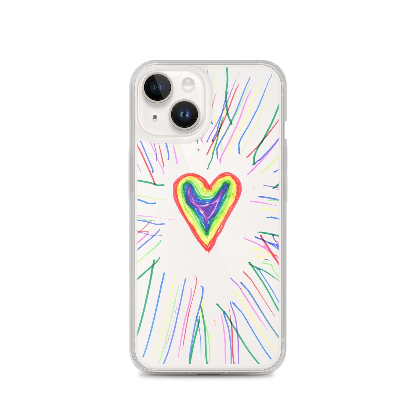 Heart Collection - Clear Case for iPhone®