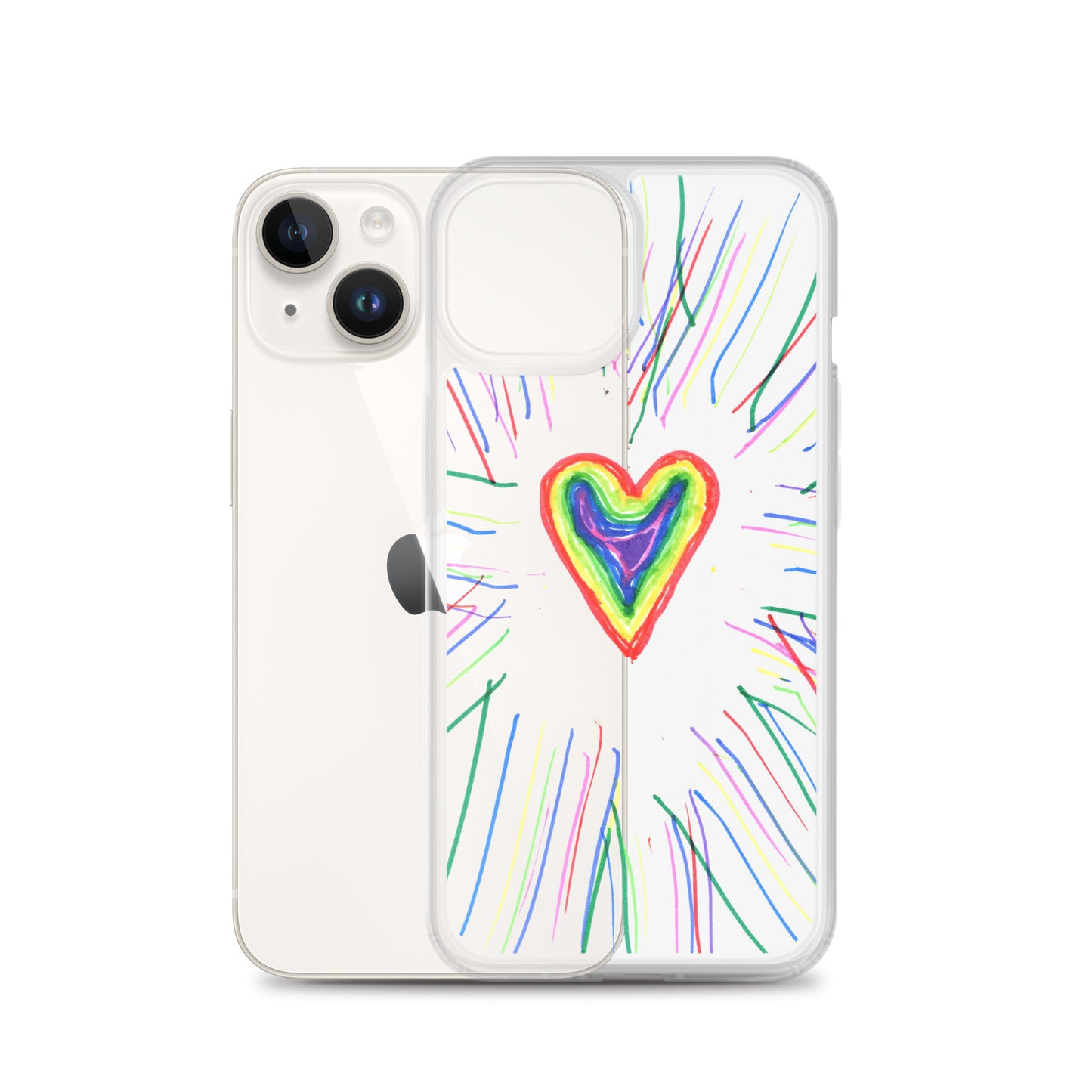 Heart Collection - Clear Case for iPhone®