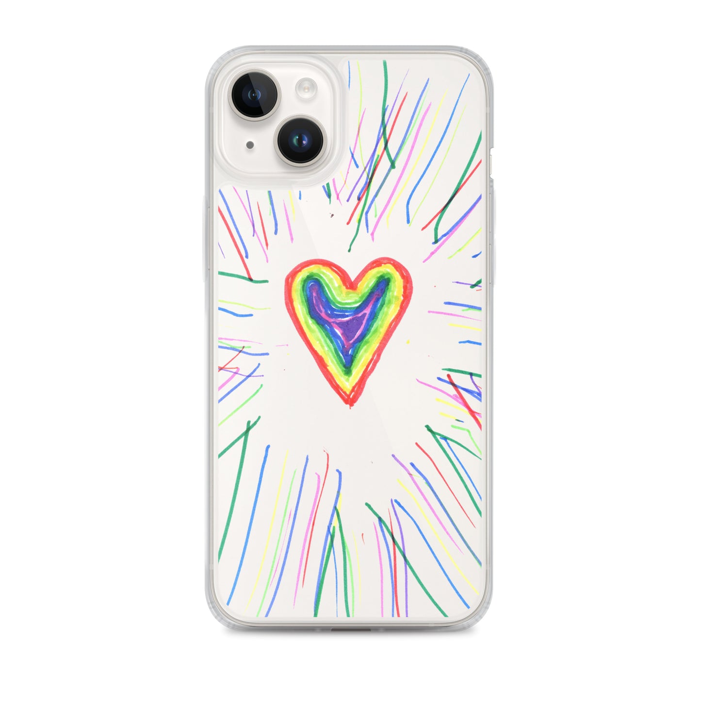 Heart Collection - Clear Case for iPhone®