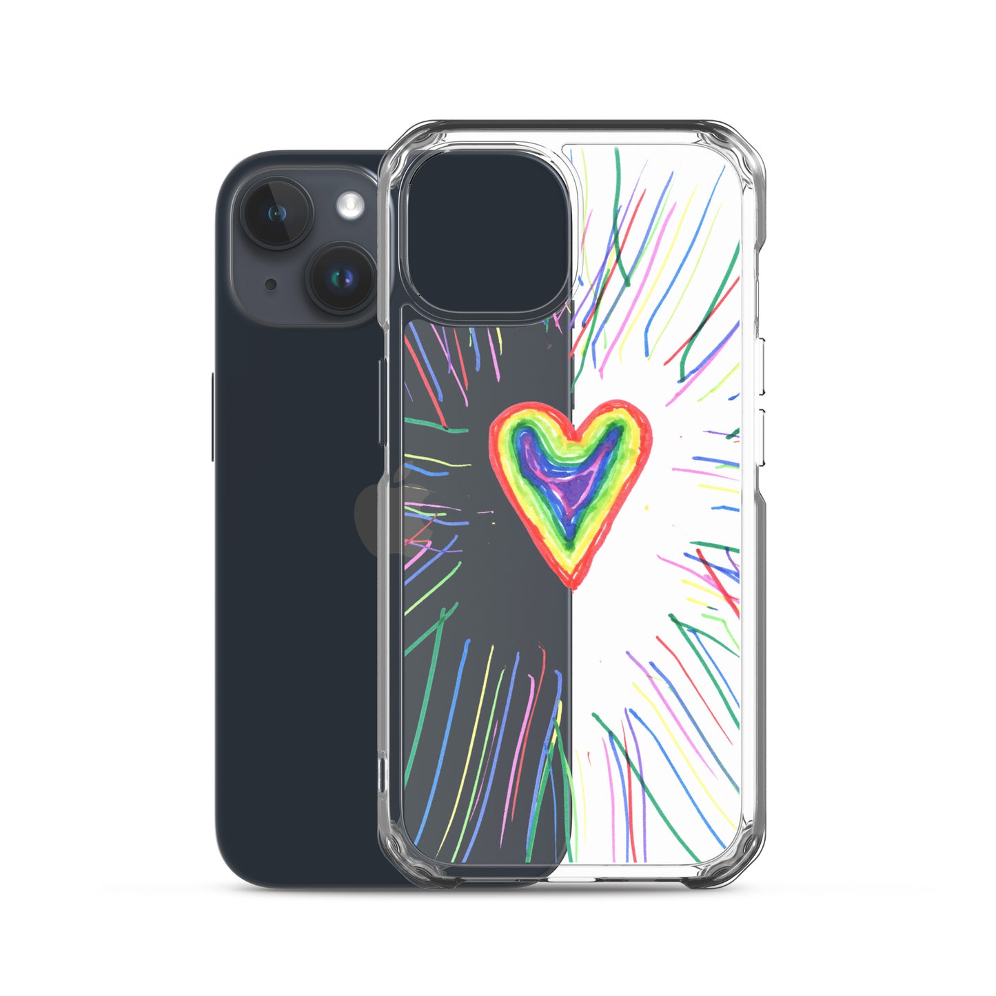 Heart Collection - Clear Case for iPhone®