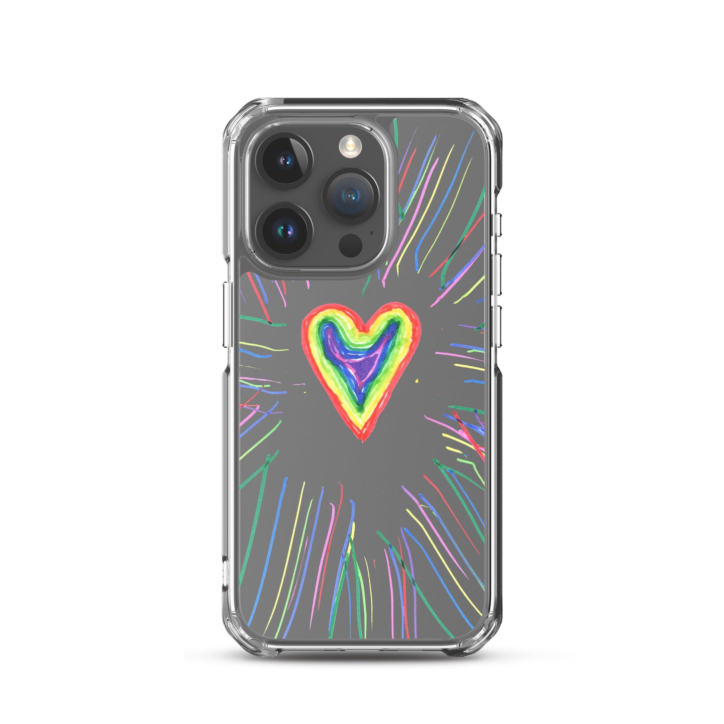 Heart Collection - Clear Case for iPhone®