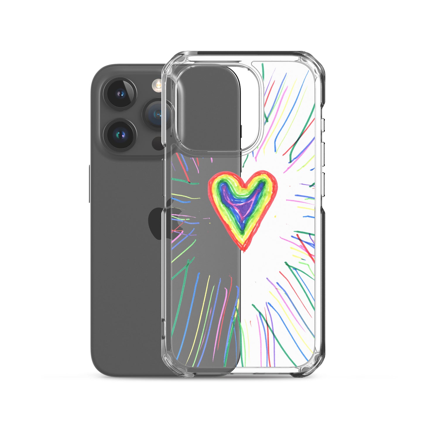 Heart Collection - Clear Case for iPhone®