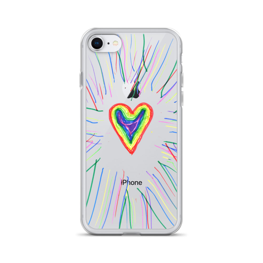 Heart Collection - Clear Case for iPhone®