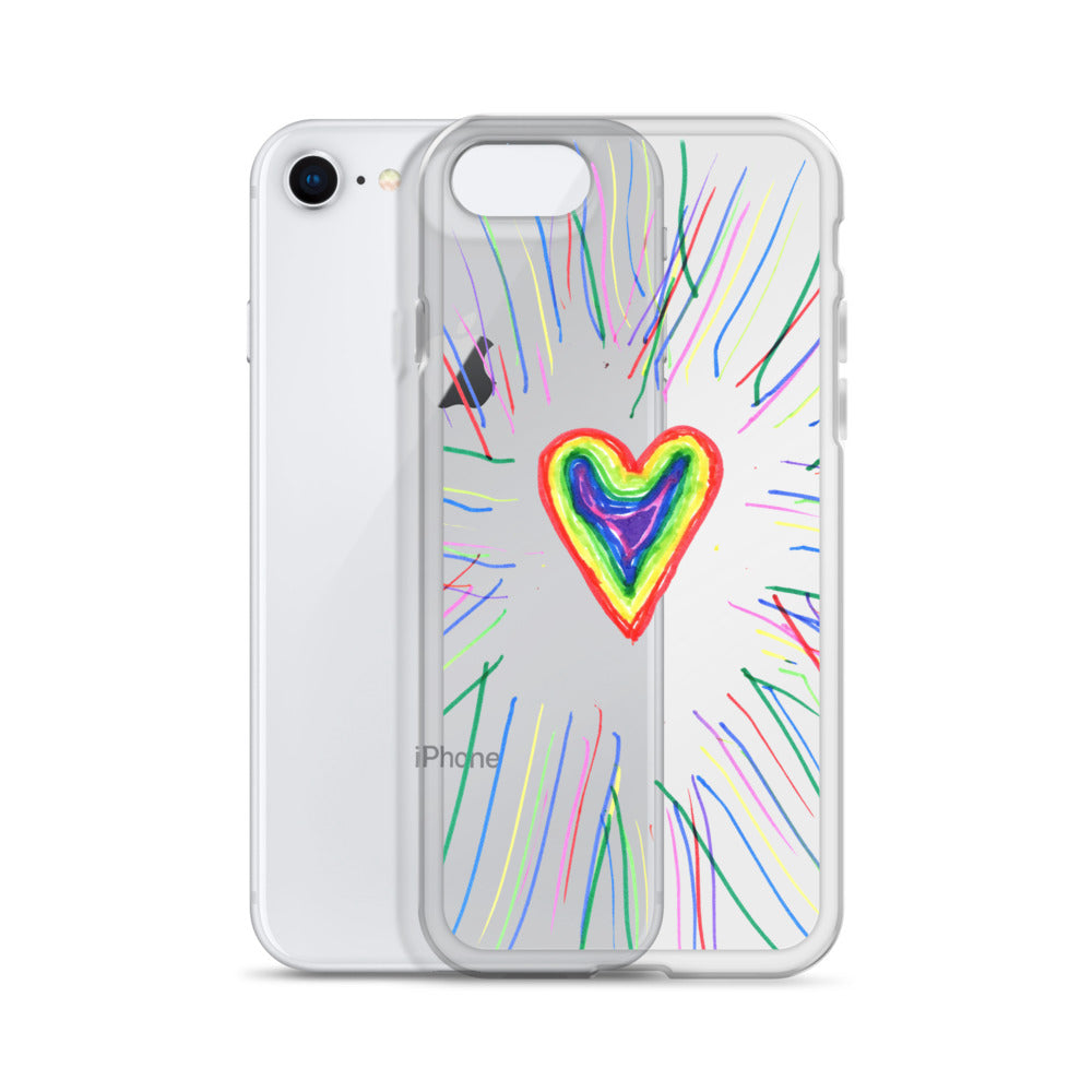 Heart Collection - Clear Case for iPhone®