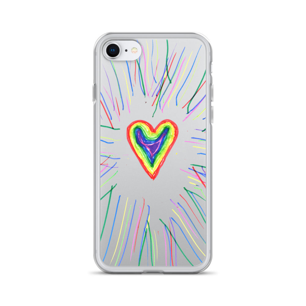 Heart Collection - Clear Case for iPhone®