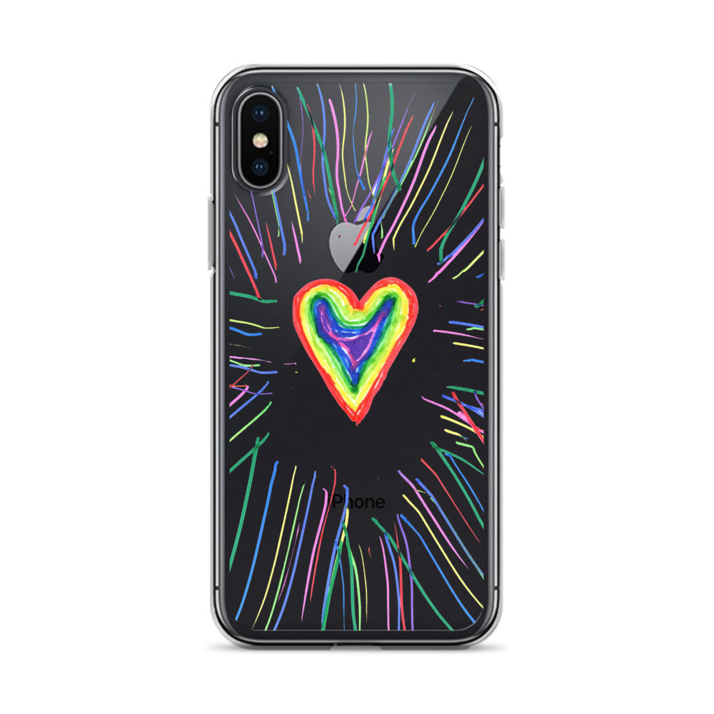 Heart Collection - Clear Case for iPhone®