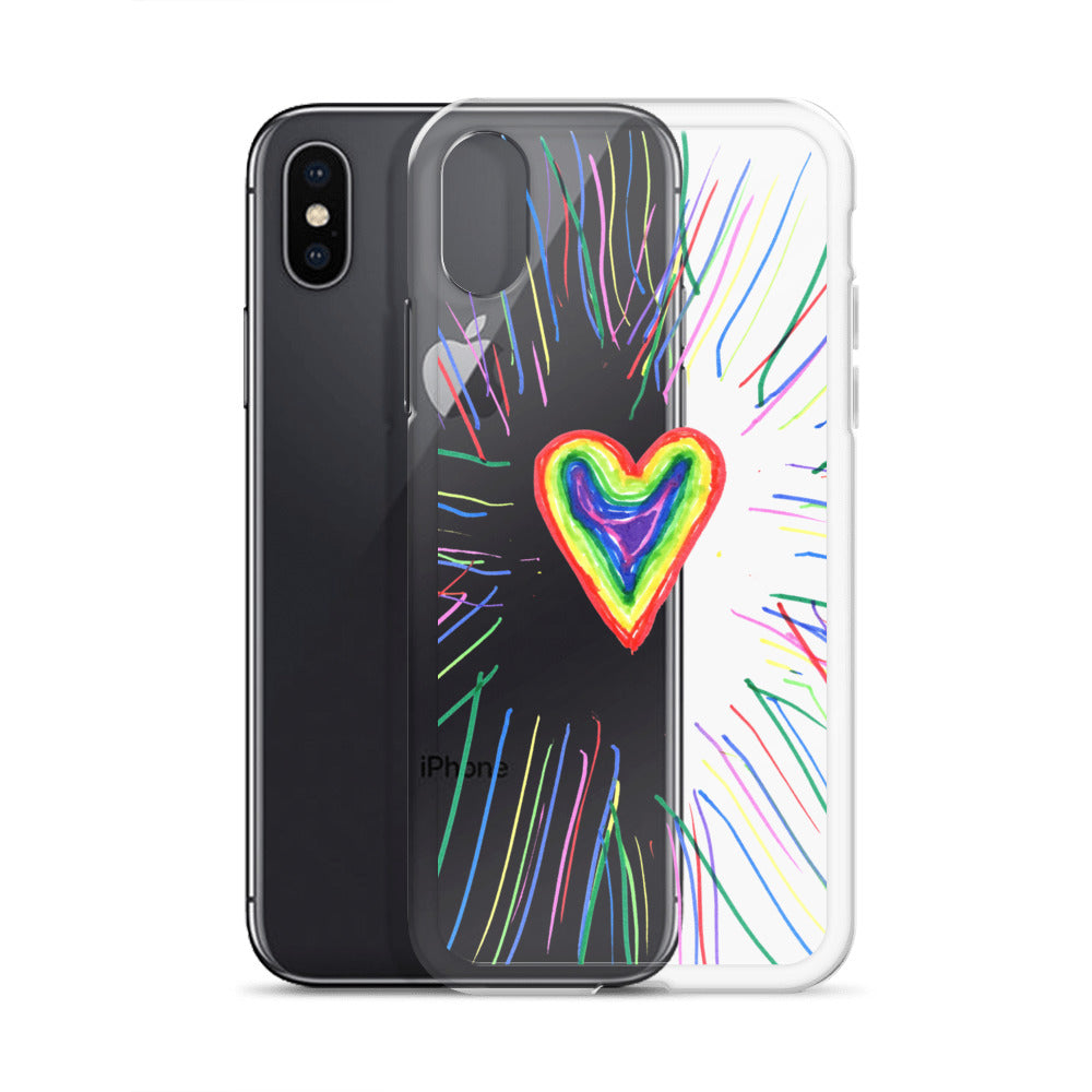 Heart Collection - Clear Case for iPhone®